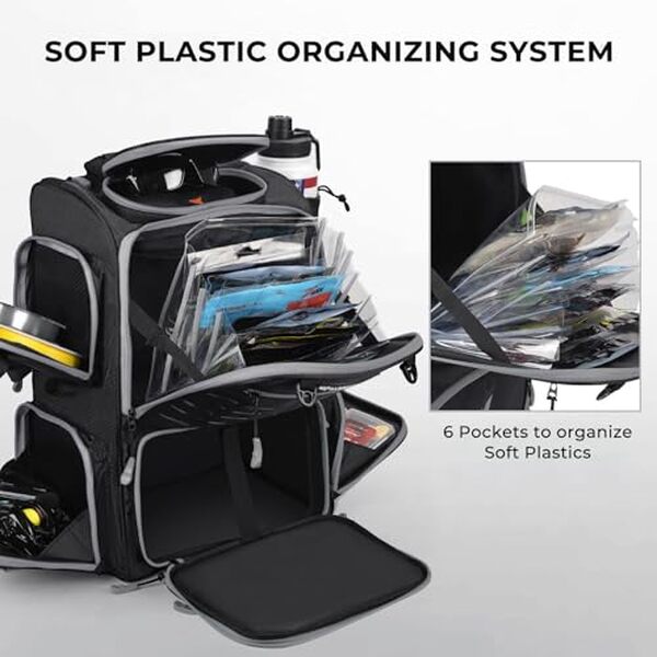 Découvrez comment le sac à dos KastKing Bait Boss optimise le rangement pour vos sorties de pêche. Analyse des fonctionnalités et confort du modèle.