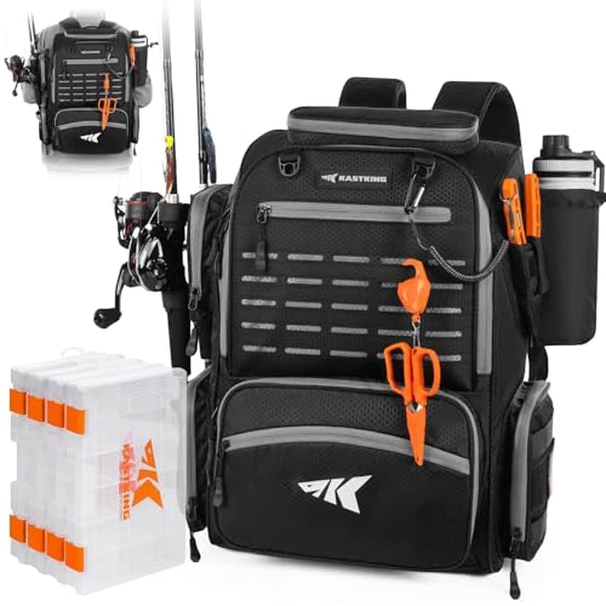 Test du sac à dos KastKing Bait Boss : rangement optimal pour la pêche
