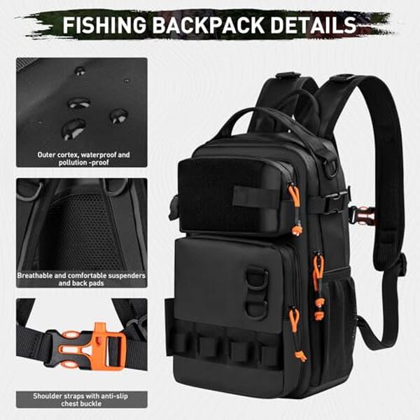 Explorez notre test approfondi du sac à dos de pêche THKFISH et plongez dans ses atouts en termes de praticité et résistance à l'eau pour des sorties réussies
