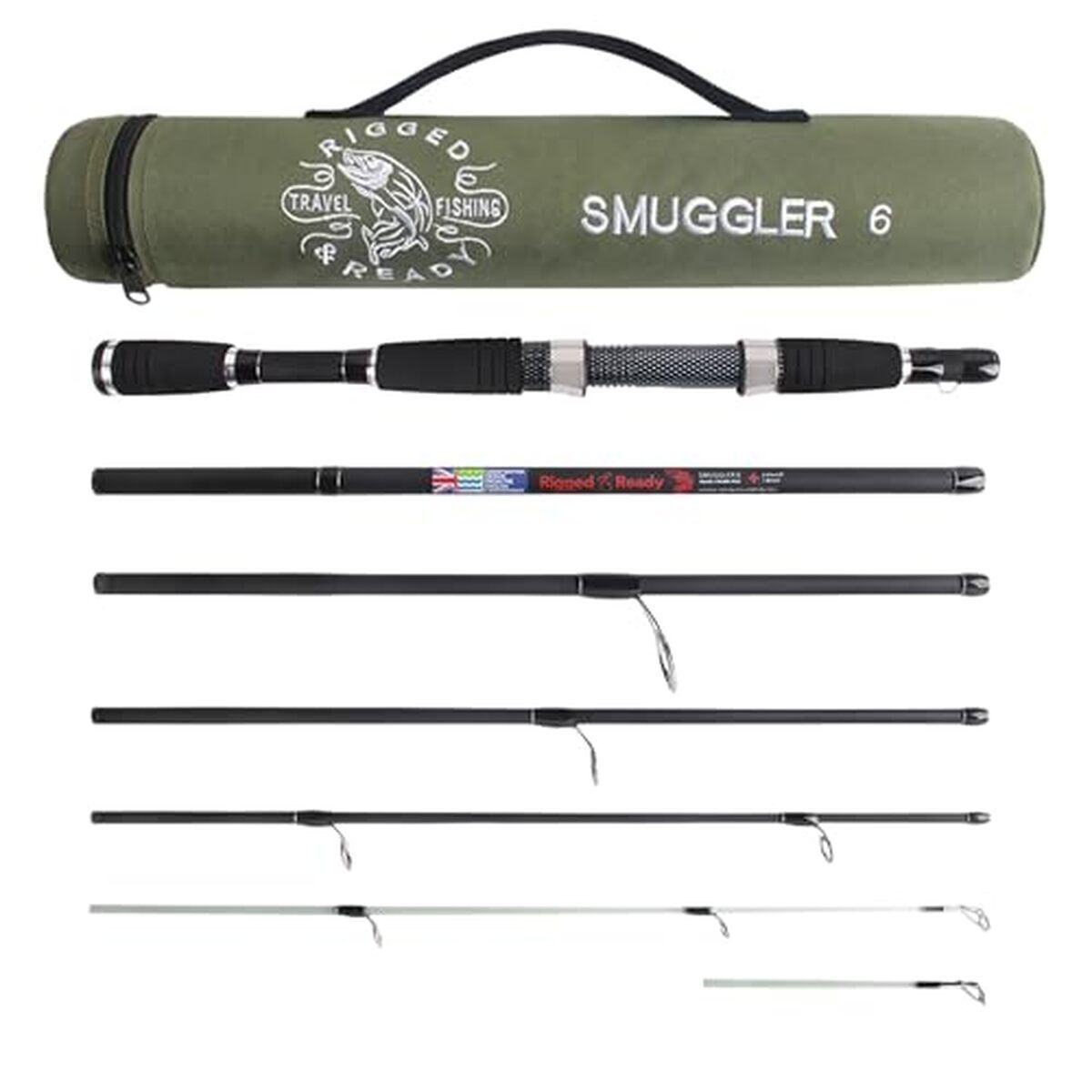 Test de la canne à pêche rigged & ready smuggler 6 : performance et résistance