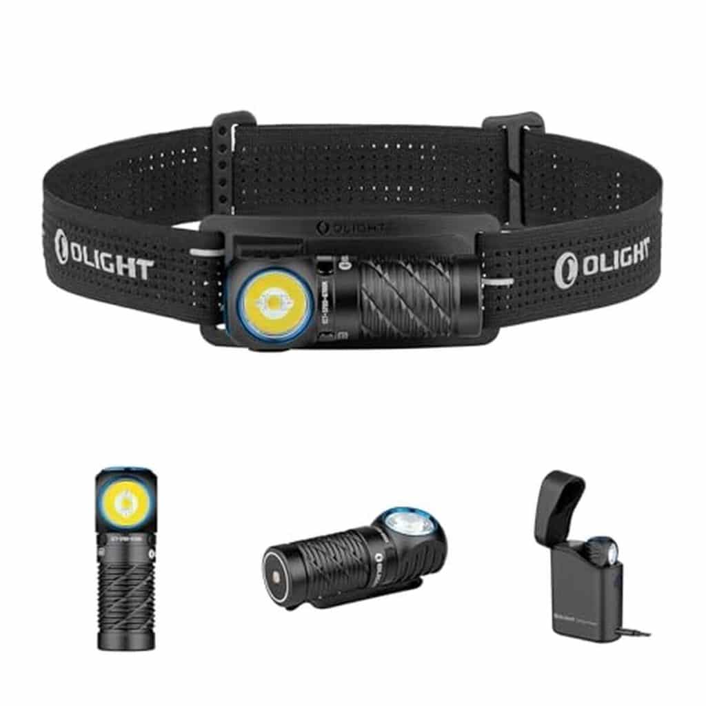 Test de la lampe frontale Olight perun 3 mini : puissance et polyvalence
