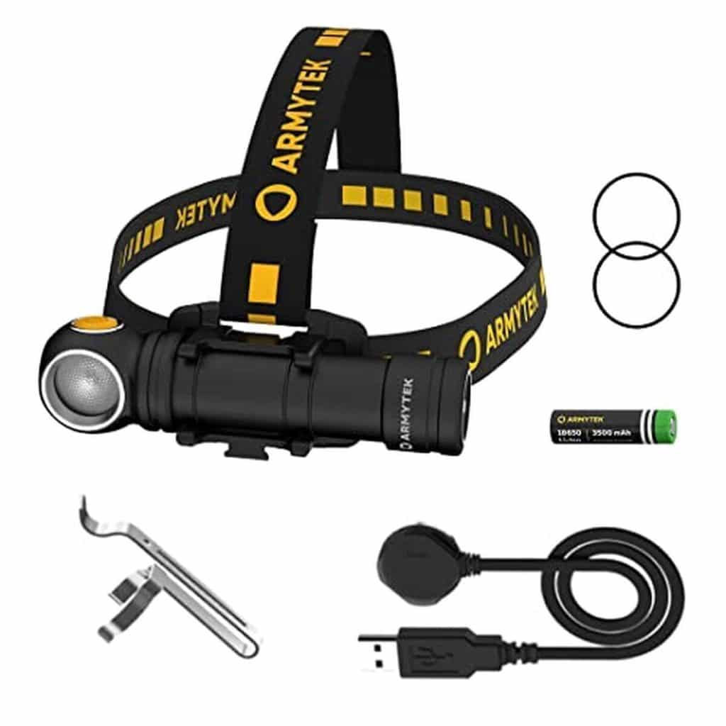 Test : lampe frontale Armytek Wizard C2 pro max 4000 lumens