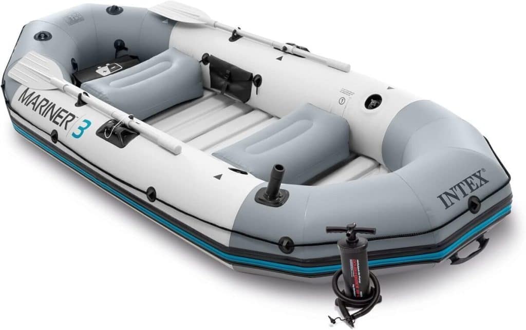Test : bateau gonflable Intex Mariner 3, performance et confort
