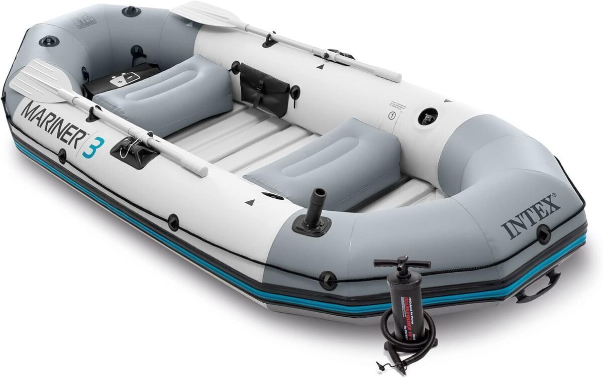 Test : bateau gonflable Intex Mariner 3, performance et confort