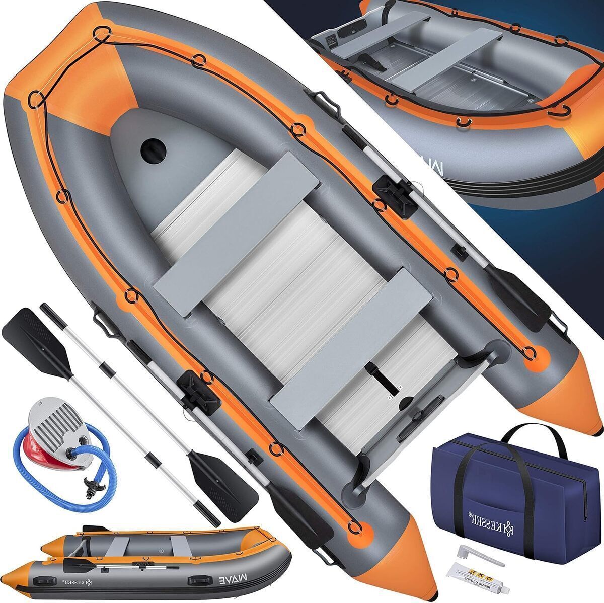 Test bateau pneumatique Kesser 3, 20 m : polyvalence pour loisirs et pêche