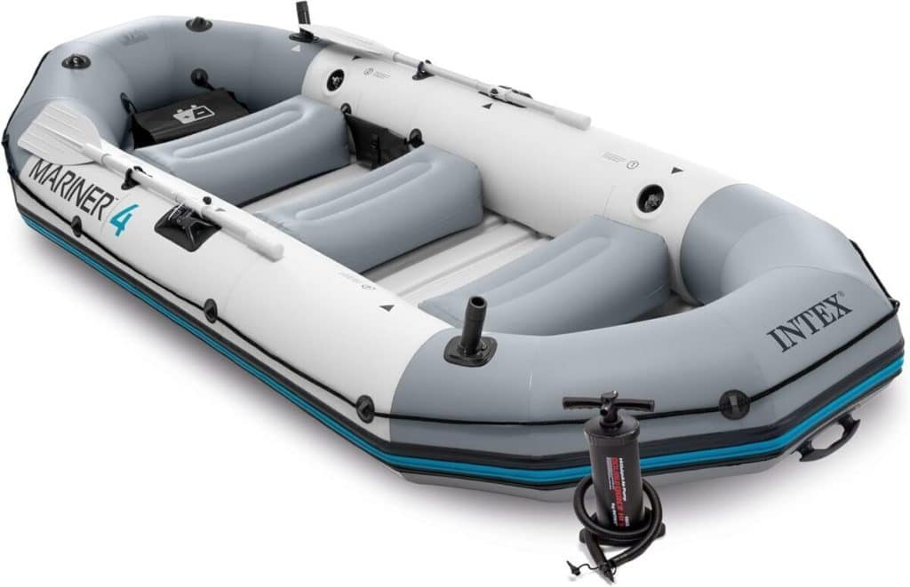 Test du bateau 4 places Mariner 4 Intex : pratique et complet