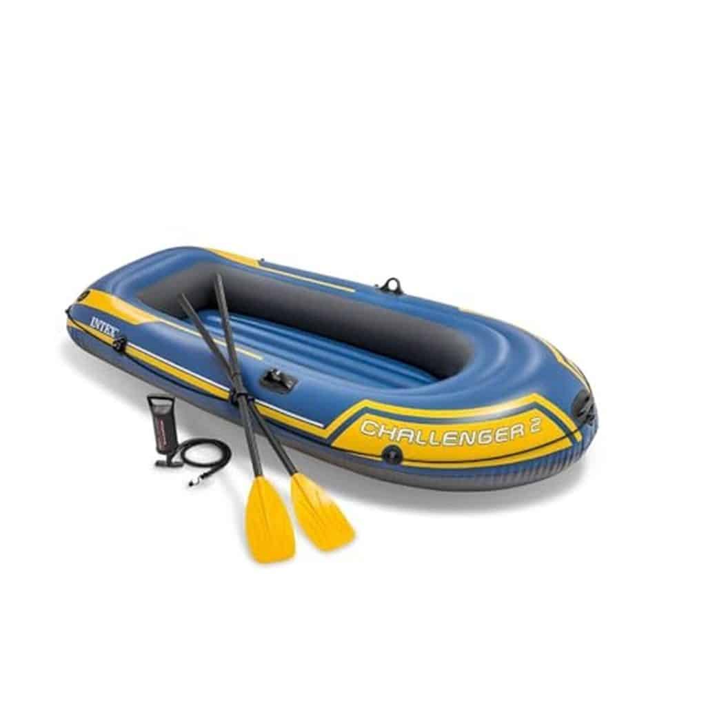 Test du bateau intex challenger 2 : 2 places et équipements inclus