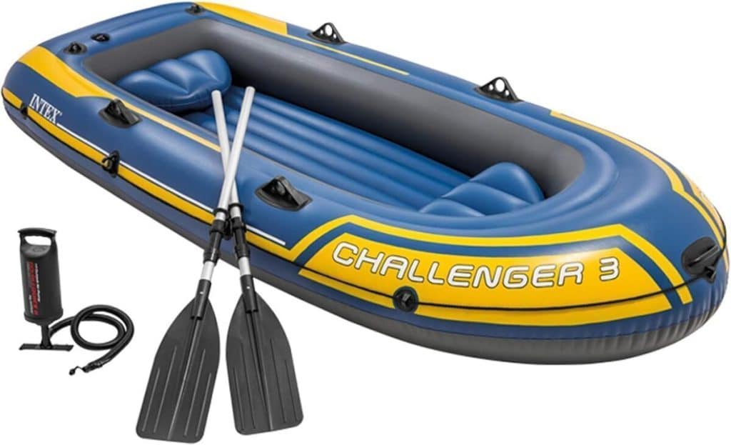 Test du bateau Intex Challenger 3 : performance et confort pour 3 personnes