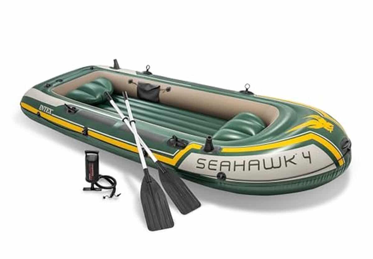 Test du bateau Intex Seahawk 4 : embarquez à 4 !