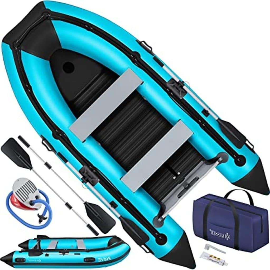 Test du bateau pneumatique Kesser Wave 3, 20 m