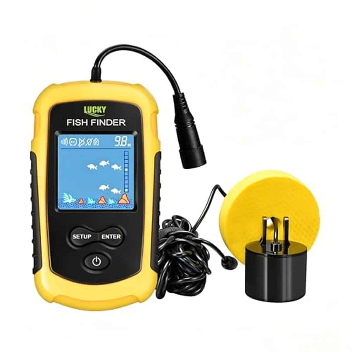 Test du détecteur de poissons portable Lucky FFC1108