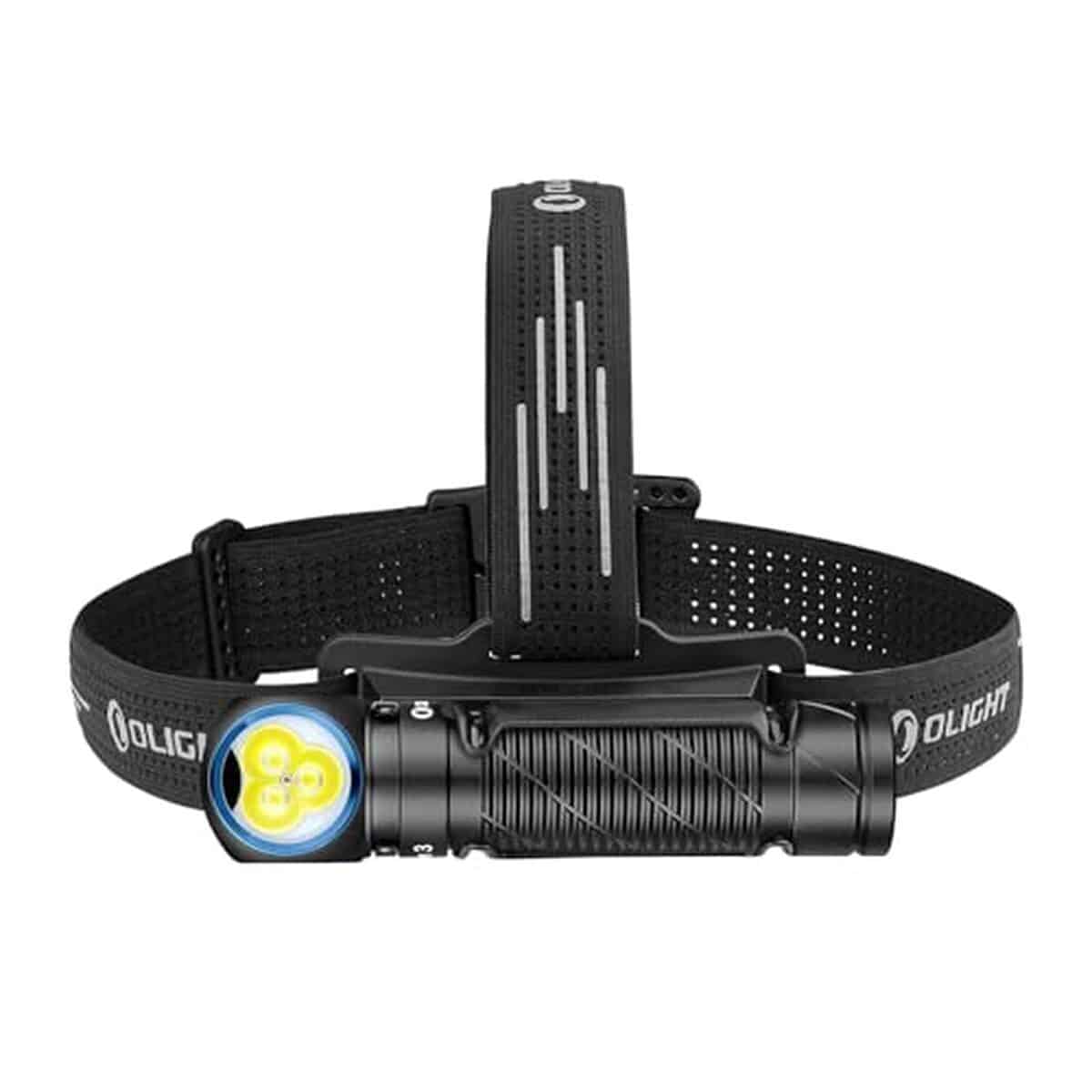 Test lampe frontale Olight Perun 3 : puissance 3000 lm et étanchéité IP68
