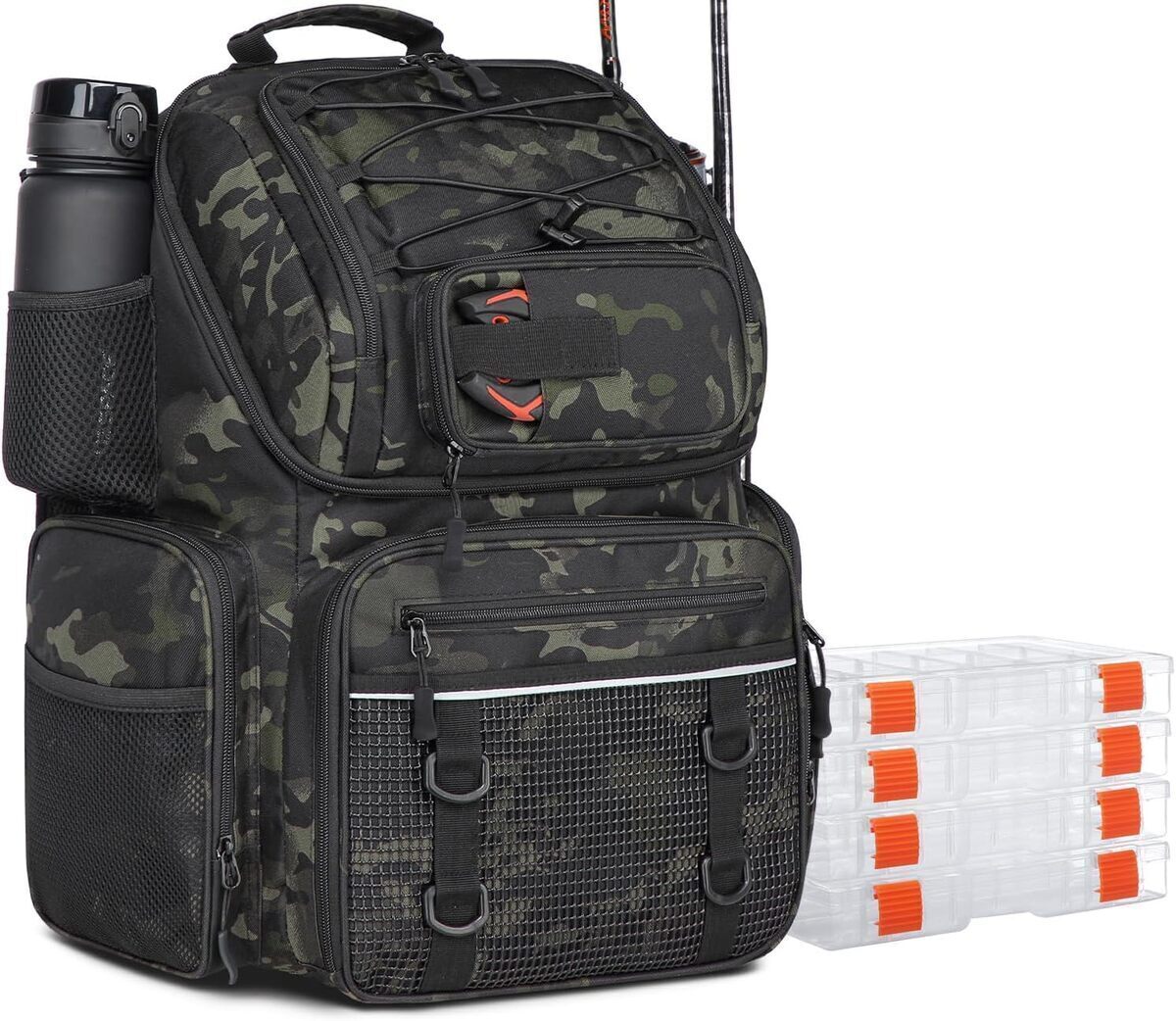 Test : sac à dos de pêche FRETHIND 45 L avec compartiment isotherme
