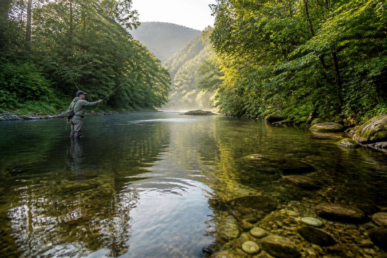 Streamer truite et brochets : techniques de pêche