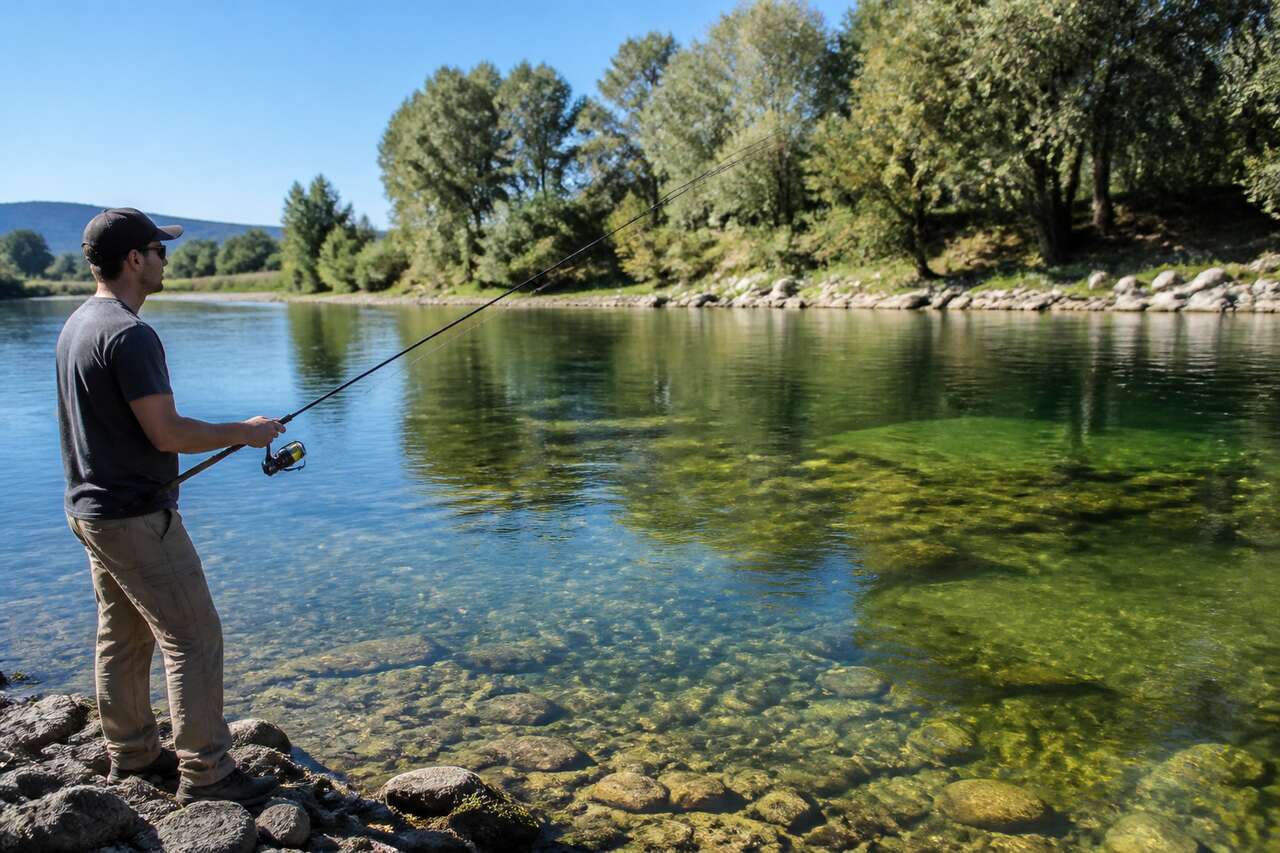 Où pêcher le sandre quand on débute : postes simples à repérer Où pêcher le sandre quand on débute : postes simples à repérer