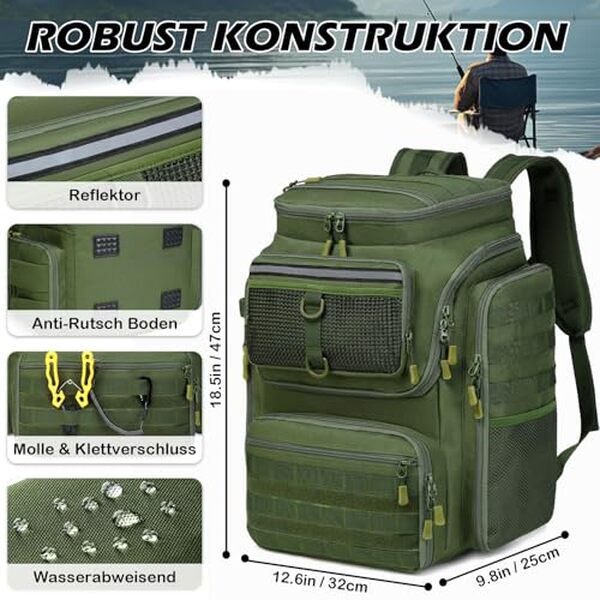 Découvrez notre test détaillé du sac à dos de pêche BlesMaller 45L avec porte-canne intégré : caractéristiques, avantages et avis d'utilisation pour choisir votre équipement.
