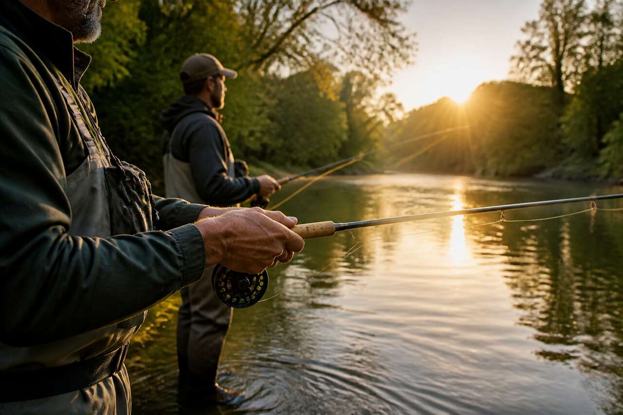 Pêche à la mouche : histoires de partage