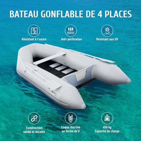 Découvrez notre test complet du radeau gonflable CO-Z 4 personnes : performance, sécurité et durabilité pour vos aventures en eaux vives.