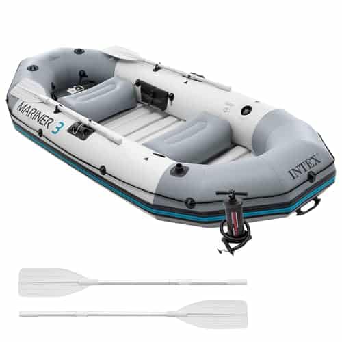 Test : bateau gonflable Intex Mariner 3, performance et confort