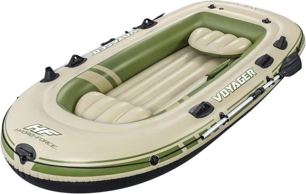 Test du bateau gonflable Hydro-Force Voyager X3 : performance et praticité