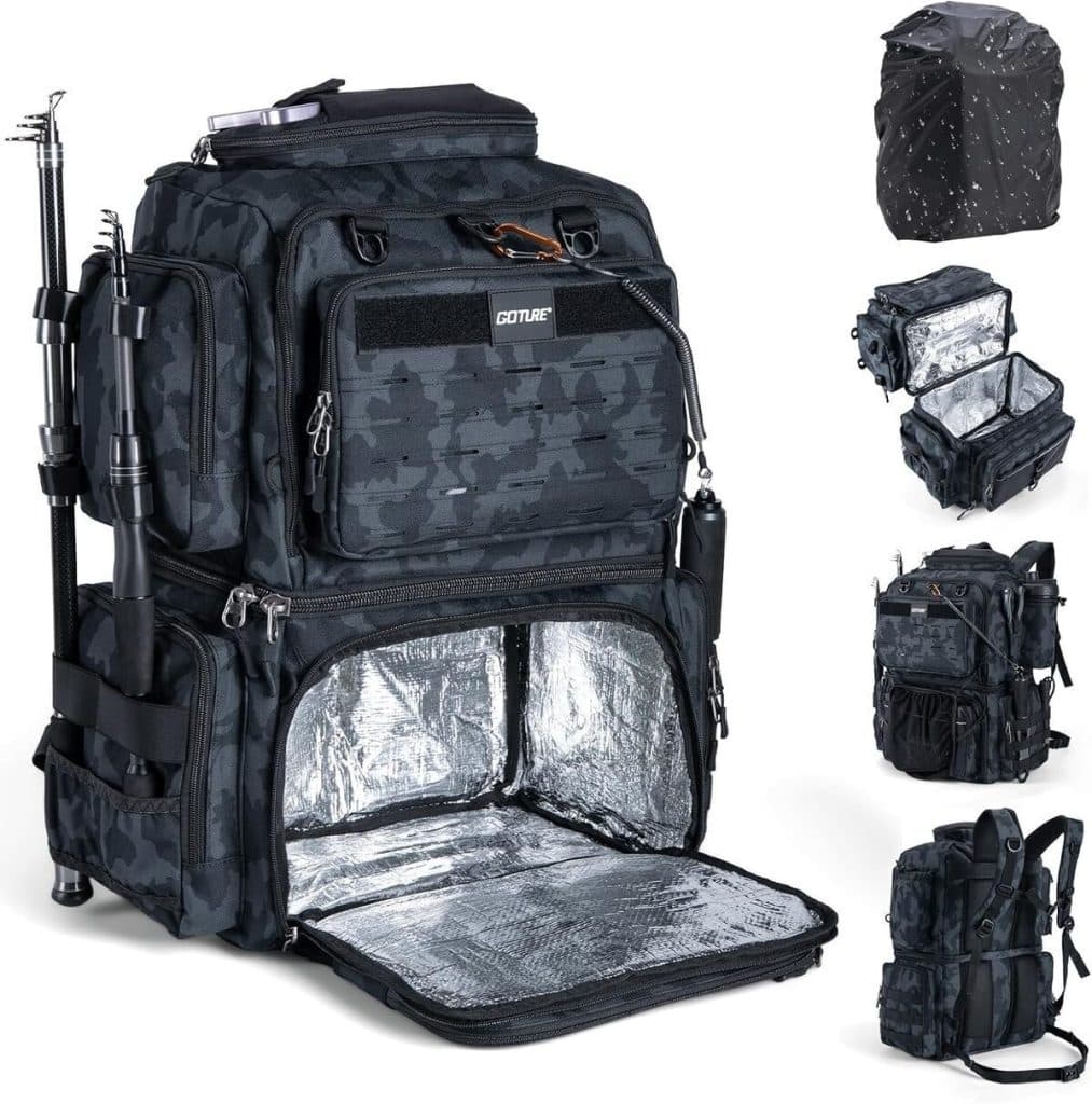 Test du sac de pêche Goture 45 L : polyvalence et résistance