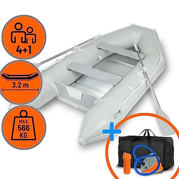 Découvrez notre test détaillé du bateau gonflable EBERTH 4+1 : capacité, robustesse et spacieux pour vos sorties en famille en toute sécurité.