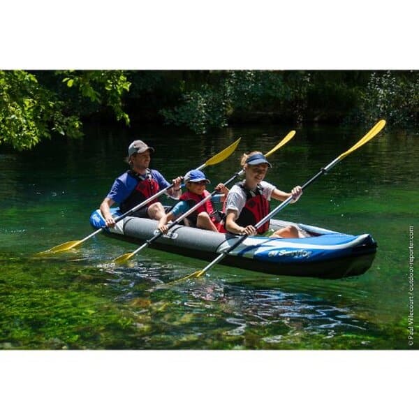 Découvrez notre test détaillé du kayak gonflable Sevylor Hudson 2+1 personnes : performances, avantages, inconvénients et recommandations pour bien choisir votre kayak de loisir. 