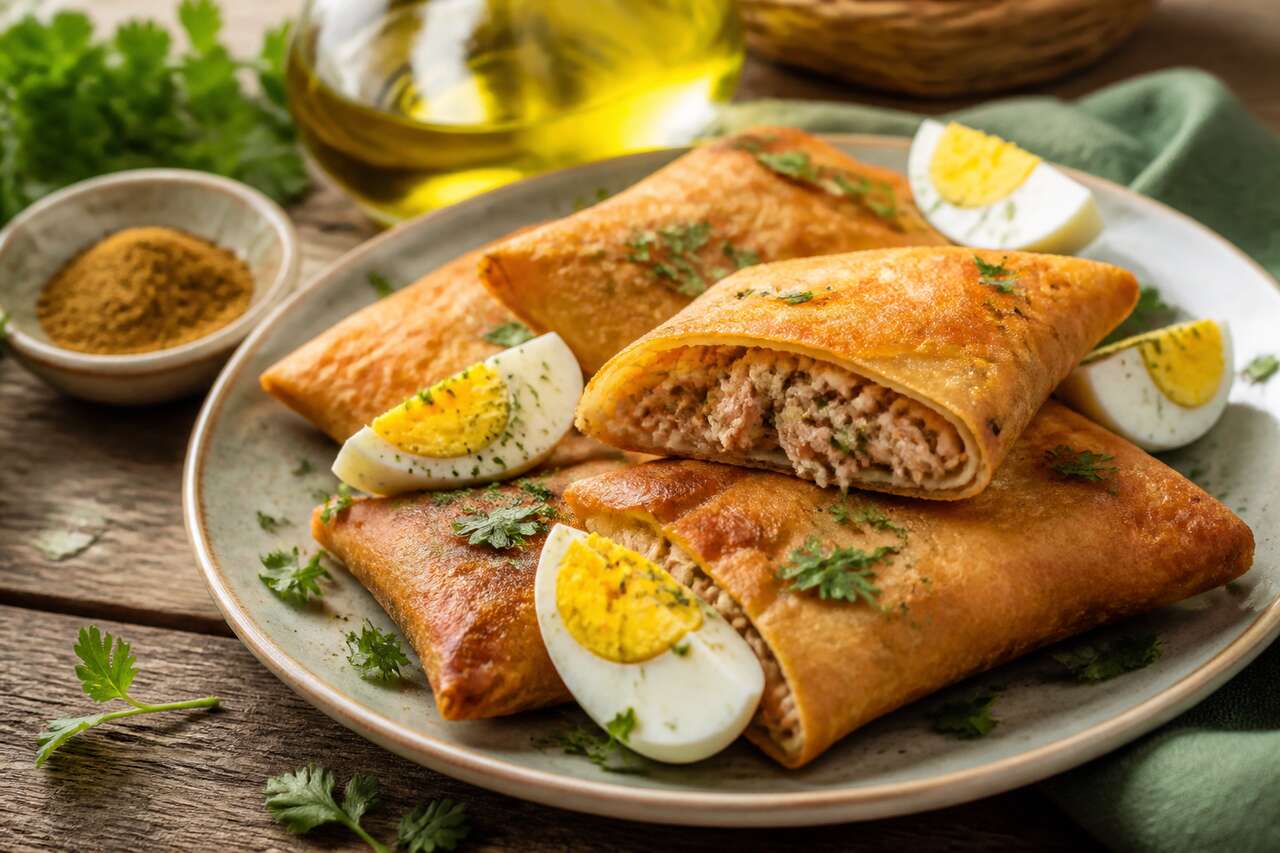 Recette de brick au thon et œuf : délicieuse et facile à réaliser