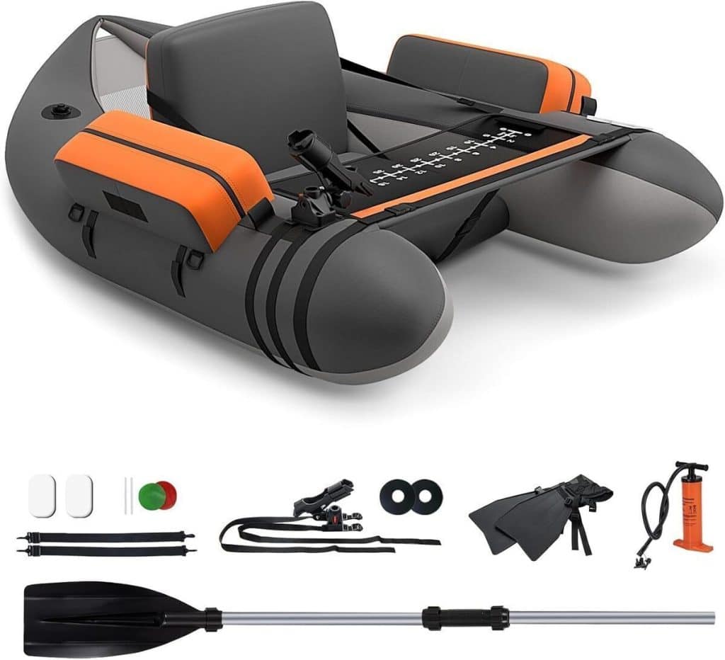 Test du bateau de pêche gonflable portable GYMAX : un allié pratique et bien équipé