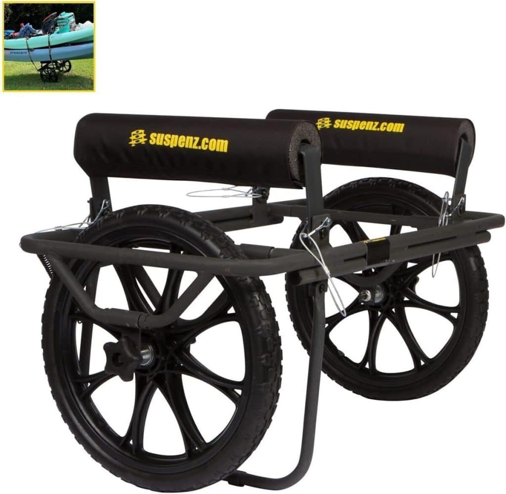 Test du chariot tout-terrain pour kayak Suspenz 22-9908