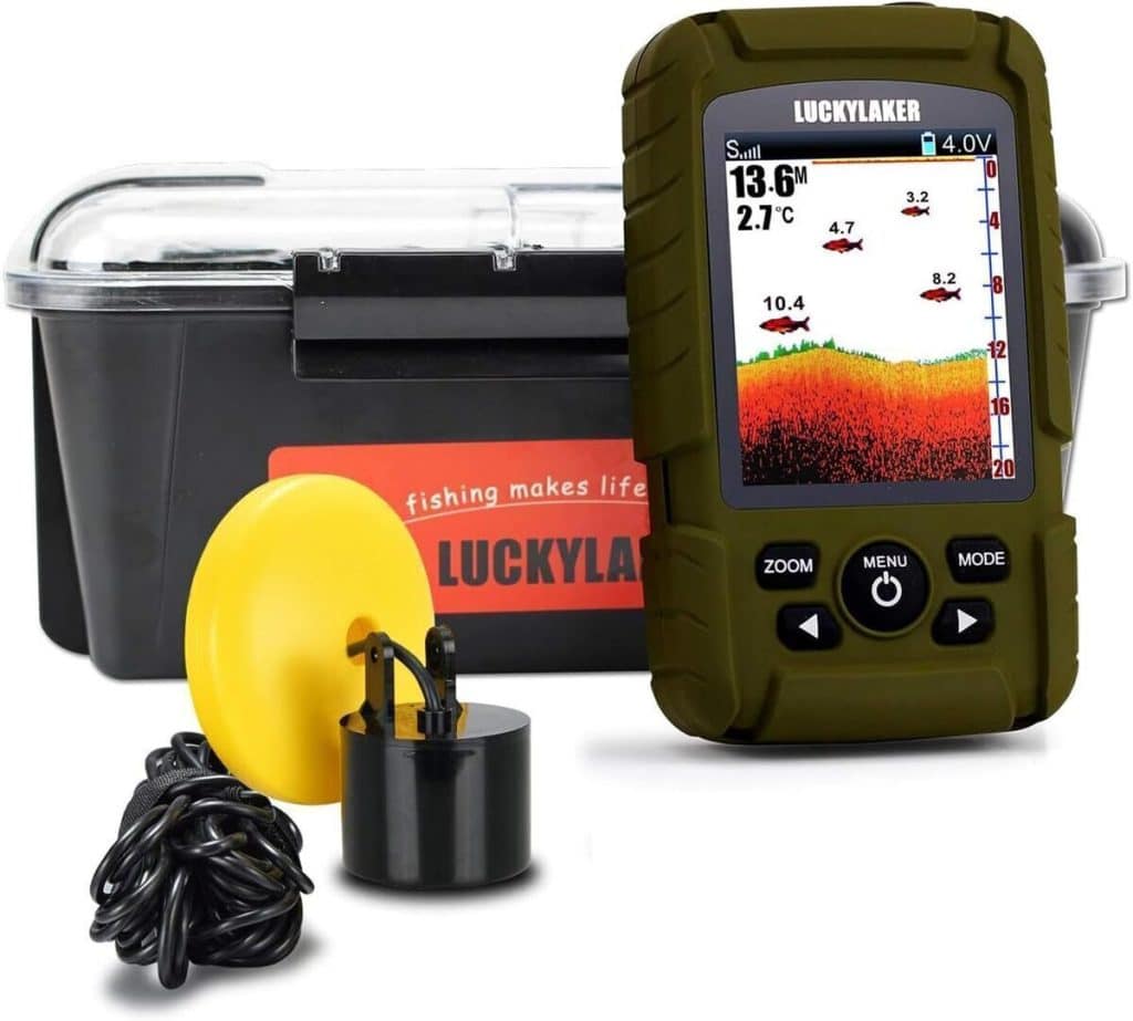 Test du détecteur de poissons étanche Lucky pour kayak et mer