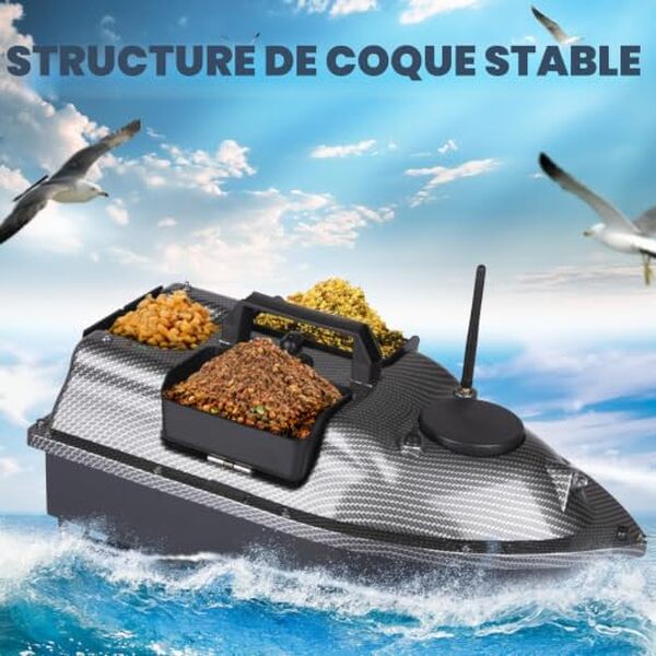 Découvrez notre test complet du bateau GPS-Smart-RC DYJD : performances sans fil, capacité de charge 2 kg et caractéristiques techniques détaillées.