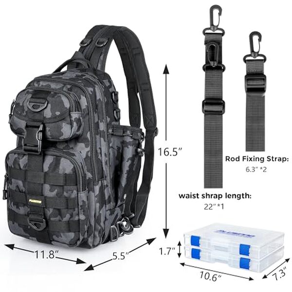 Découvrez notre avis complet sur le sac à dos PLUSINNO avec support de canne intégré et protection imperméable : idéal pour vos sorties en plein air et randonnées.