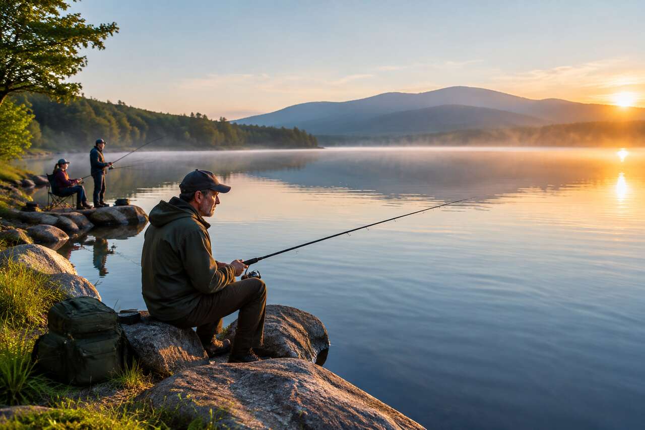 Pêcher seul: autonomie, concentration et limites Pêcher seul: autonomie, concentration et limites