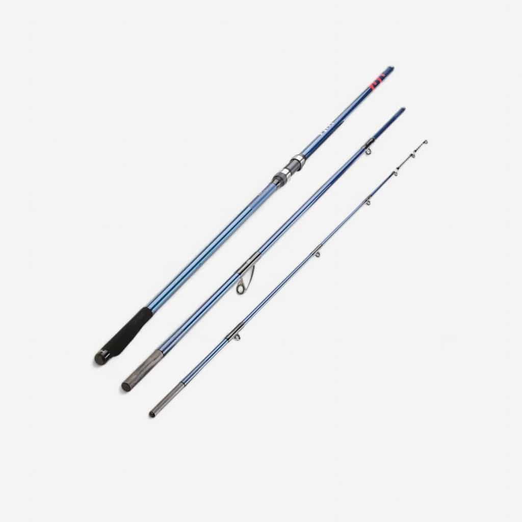 Test de la canne surfcasting Decathlon symbios 500 4.20m