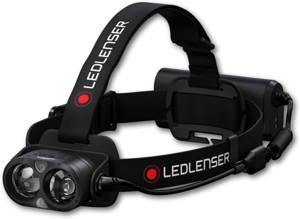 Test de la lampe frontale ledlenser h19r core, puissante et étanche