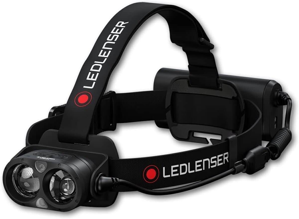 Test de la lampe frontale ledlenser h19r core, puissante et étanche