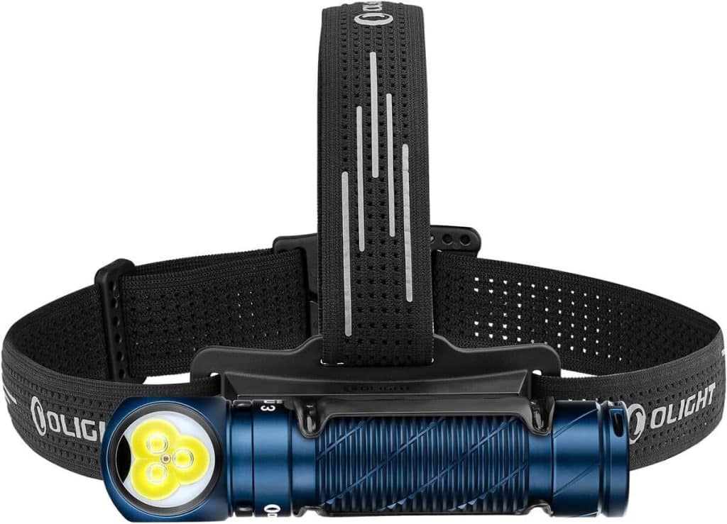 Test de la lampe frontale Olight Perun 3 : puissance et polyvalence