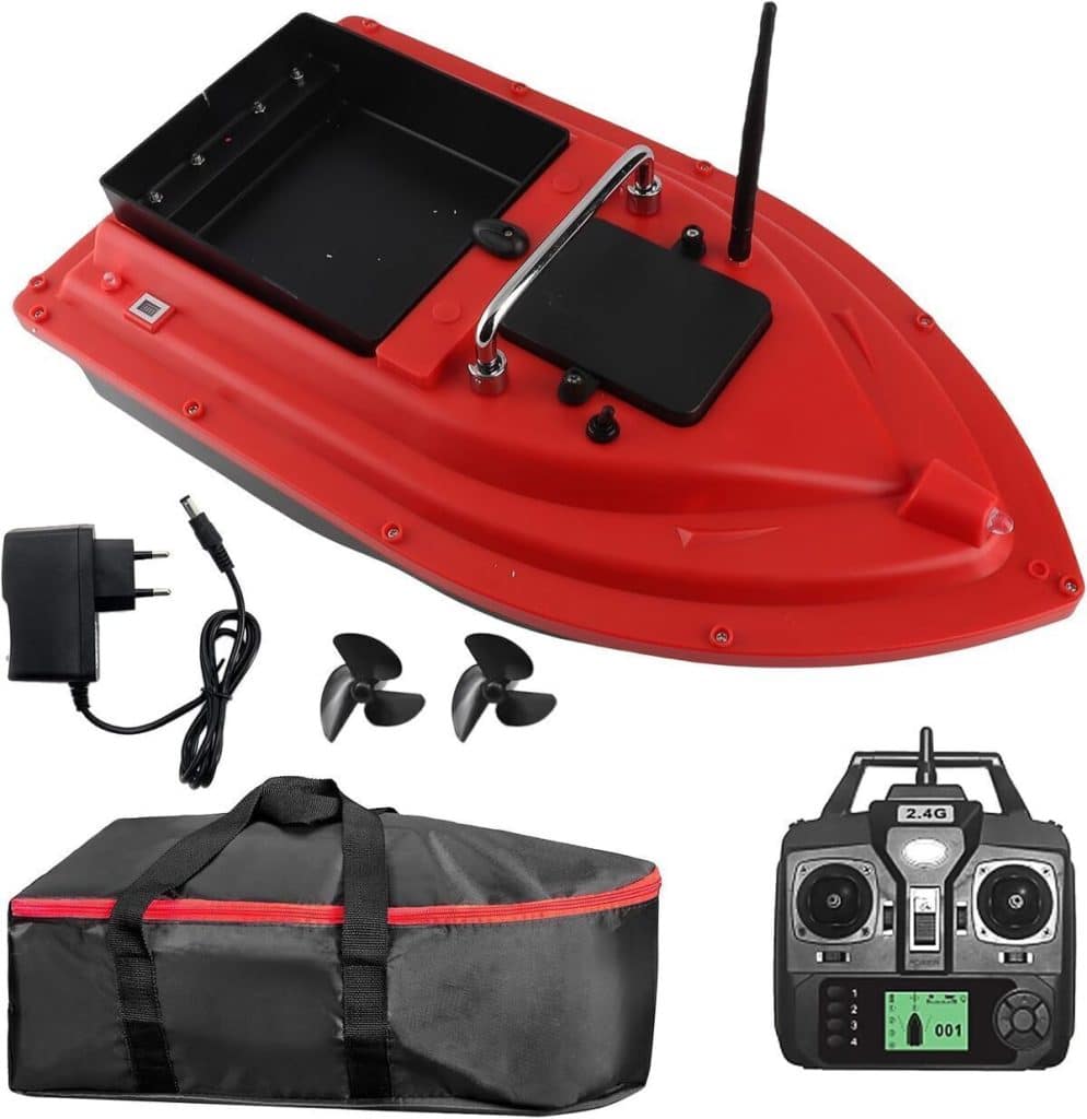 Test du bateau de pêche télécommandé Kavolet 500m avec GPS et grand réservoir