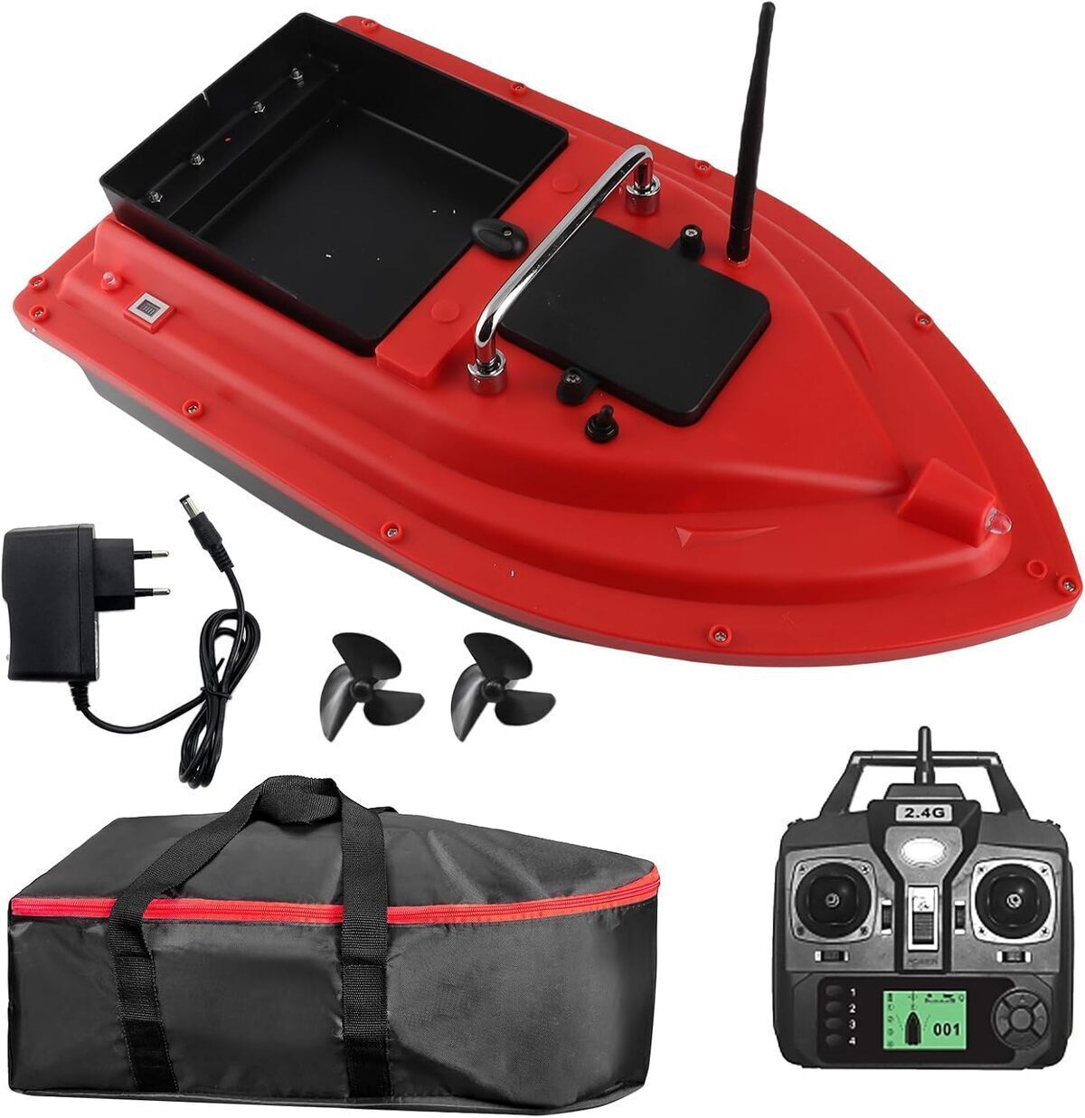 Test du bateau de pêche télécommandé Kavolet 500m avec GPS et grand réservoir