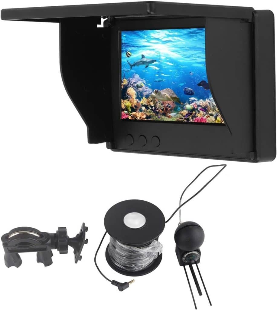 Test du kit caméra de pêche sous-marine avec écran 4, 3 pouces