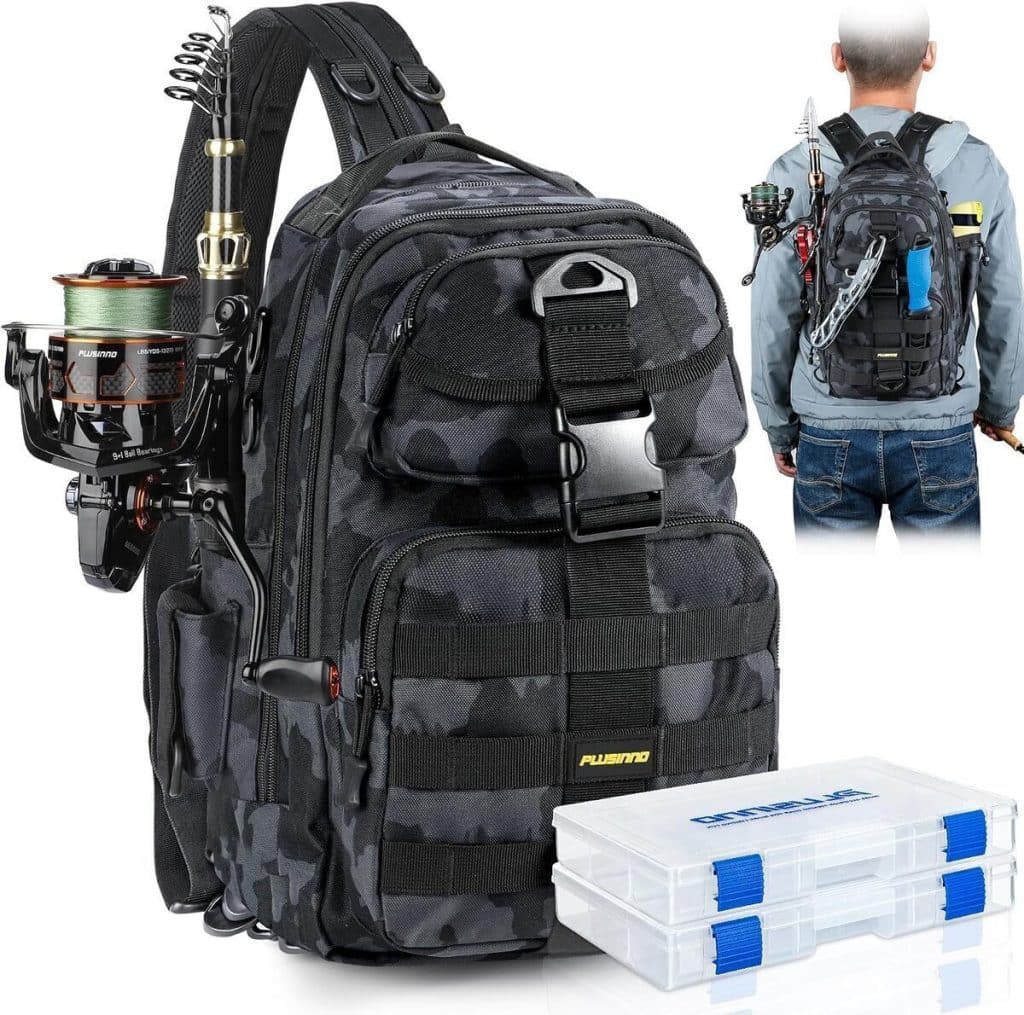 Test : sac à dos à support de canne PLUSINNO résistant à l'eau
