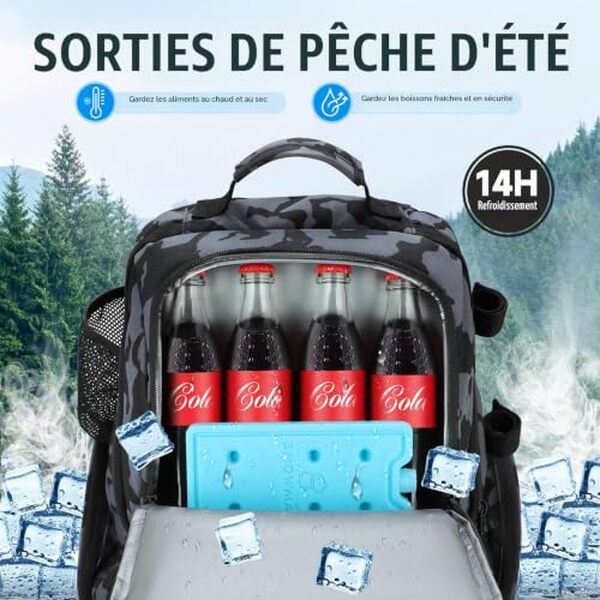 Découvrez notre test détaillé du sac à dos de pêche PLUSINNO : caractéristiques, avantages et inconvénients de ce modèle avec supports et glacière intégrée. 