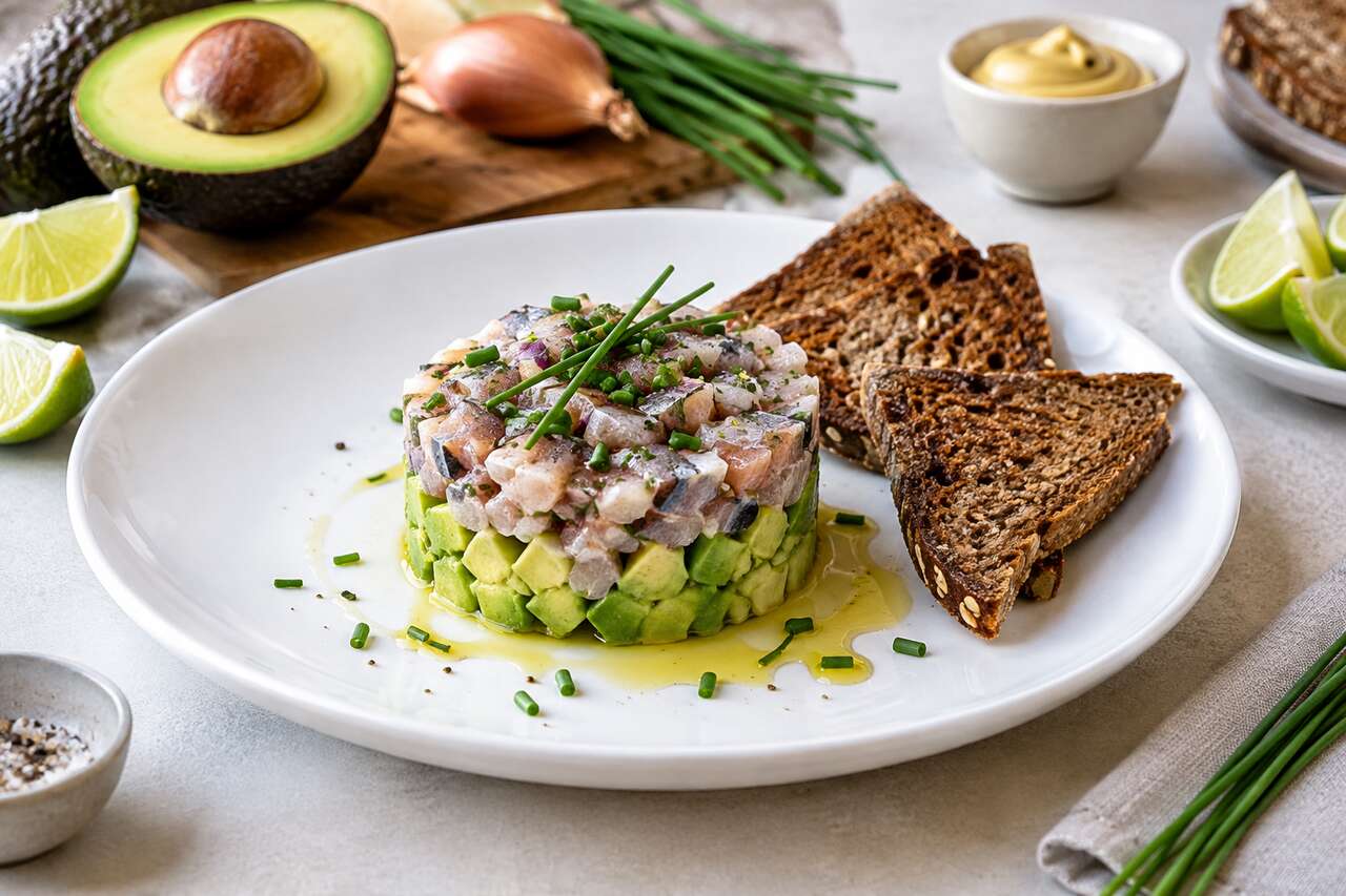 Tartare de maquereau et avocat : recette facile et savoureuse