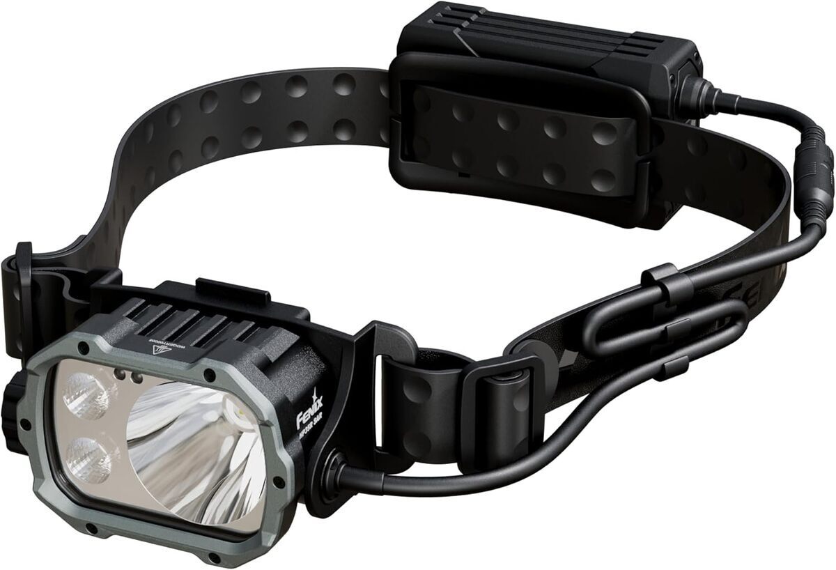 Test de la lampe frontale Fenix HP35R : puissance et endurance