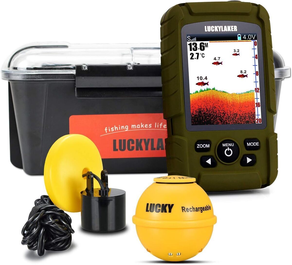 Test du détecteur de poissons Lucky : la pêche sans fil optimisée