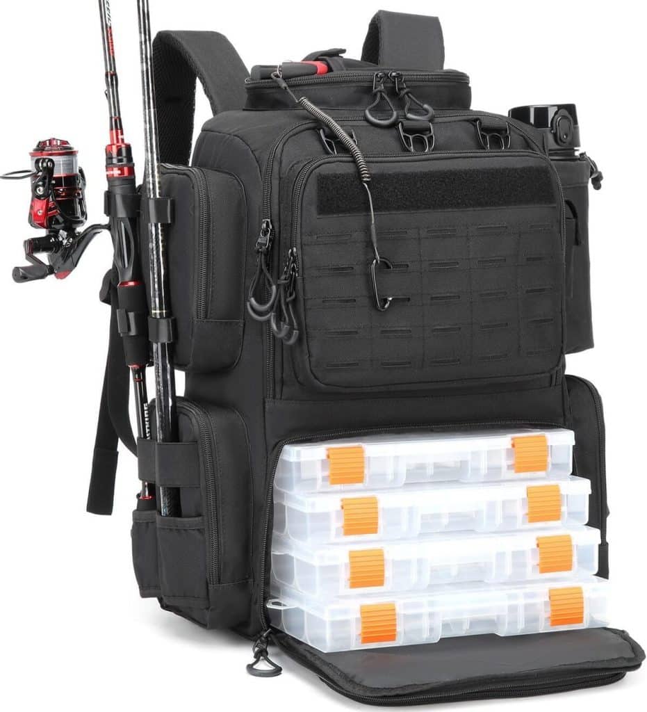 Test du sac à dos de pêche BlesMaller 50 l : parfait pour les pêcheurs aguerris