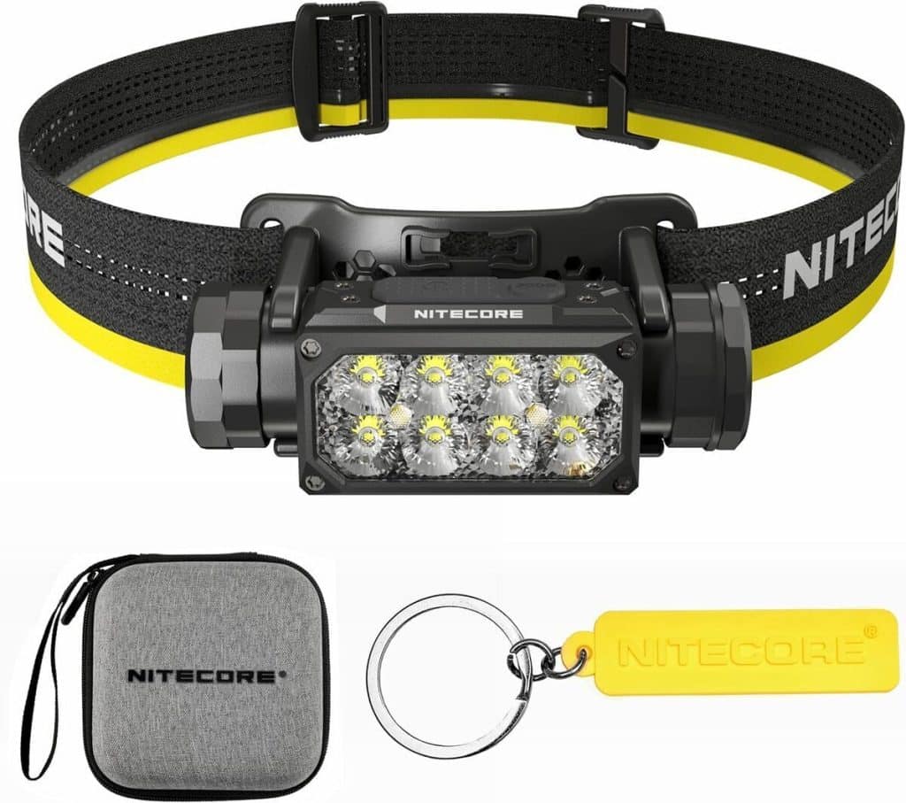 Test : nitecore HC65 UHE, lampe frontale 2026 lumens efficace